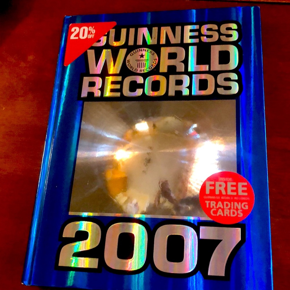 Guinness world records 2007 book 📚